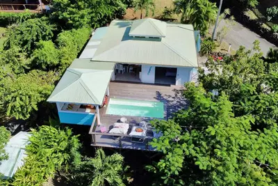 Image de Villa Orsalina. Deshaies vue mer, 3 chambres, piscine