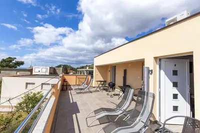 Image de Studio apartment 1 with fantastic sea view and view of the island of Brac