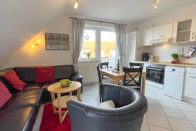 Image de strandnahe Ferienwohnung mit zwei sep. Schlafzimmern