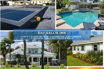 Image de 3 Units, Sleeps 18, Pool, Pickleball, Basketball, Beaches, Usssa,