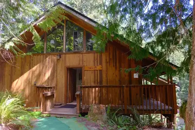 Image de 1 Min to Mt Rainier - Cozy Cabin with Fireplace/Sauna/Deck