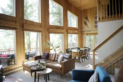 Image de Mid Century Mountain Modern Cabin
