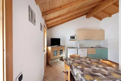 Image de Appartement Bait del Pont 51 avec vue montagne, Wi-Fi et jardin