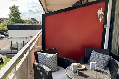 Image de Modern furnished apartment with large balcony in the beachfront \"Kais