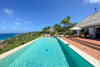 Villa Chanticleer | Ocean View - Located in  Magnificent Lorient Beach with Private Pool