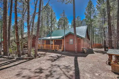 Bear Pine Cabin with Porch & Deck!