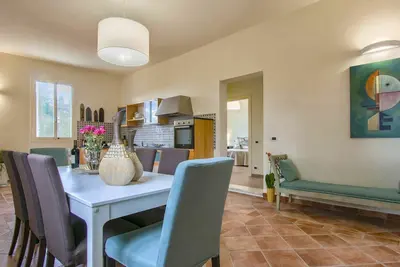 Image de Maison de vacances privée avec climatisation, Wifi, piscine privée, Tv, patio, vue panoramique