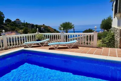 Image de Villa Andaluza avec vue sur mer, piscine, jardin et Wi-Fi