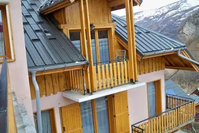 Image de Étage -2, balcon, parking, casier à ski, 74m², Valloire