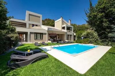 Image de Maison de vacances Triánda pour 1 - 8 personnes avec 4 chambres à coucher - Maison de vacances