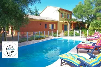 Image de Villa Orinella Haute Corse pour 12 à 18 pers piscine clim plage proxi Solenzara