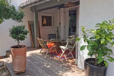 Image de Double maison patio intérieur 100m de la dune 8 à 9 pers