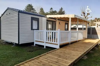 Image de Mobil-home Pmr Grand confort 30 m²/ 2 chambres - terrasse couverte 5 personnes