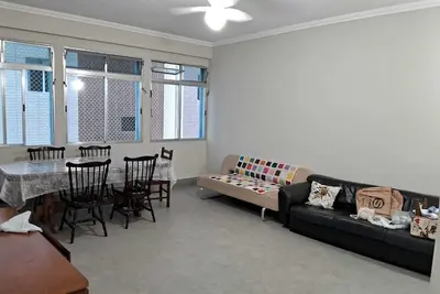 3 Bedroom Apartment Facing Itararé Beach / Sv