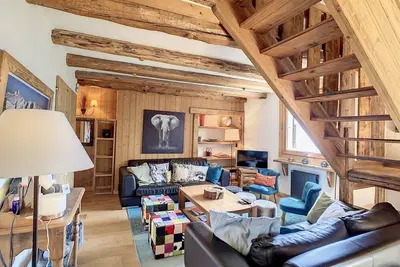 Image de Duplex confortable 3 chambres avec parkings, balcon et wifi à Combloux