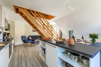 Image de House B - Whg 04 with balcony - F: Lotsenberg Apartments with 8 apartments with balcony