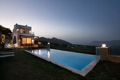 Image de Modern style Villa Cielo with Infinity Pool in Gramvousa near Balos - Falasarna