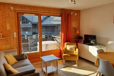 Image de Appartement confort 4 pers avec balcon et garage, coeur de Samoëns