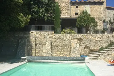 Image de Charming stone Mas in the Cevennes, with  fabulous private pool and terrace