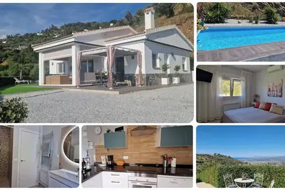 Image de New country house with pool and sea views