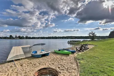 Image de Dock & Beach: Linden Lakefront Home: 30-Night Min
