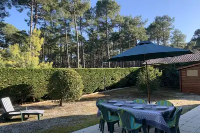 Villa pour 6 personnes avec grand jardin - 377466