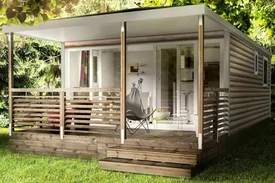 Image de Mobile home Tourmalet 2 chambres = draps + serviettes +ménage 4 personnes