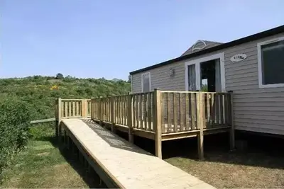 Image de Mobil-home 34m² / 2 chambres - Terrasse (adapté personne à mobilité réduite) 4 personnes