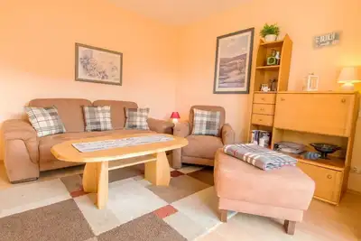 Image de Comfortable vacation apartment with balcony and modern furnishings near the Baltic Sea beach