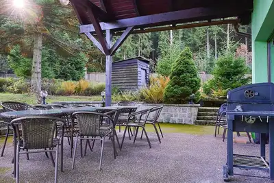 Image de Belle maison de vacances privée avec Wifi, piscine privée, Tv, terrasse, vue panoramique, parking