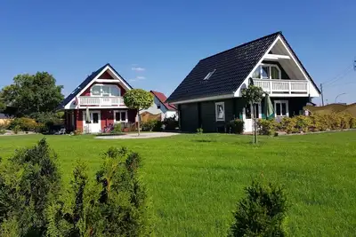 Image de Cottages Oberdorla au centre ici en Allemagne Thüringen