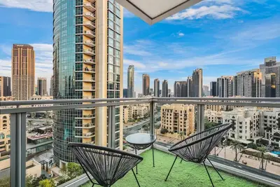 Image de Walk to Burj Khalifa from This 2br with Skyline Balcony View