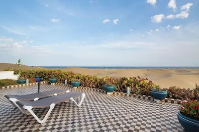 Image de Villa 'Dunas Maspalomas' avec Dune et vue sur la mer, piscine, jardin et Wi-Fi