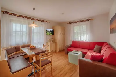 Image de Appartement \"Löfflerblick B Plus Löffler\" avec vue sur les montagnes, Wi-Fi, sauna et remous