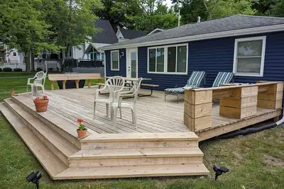 Image de Newly remodeled Diamond Lake Cottage with Pontoon Boat Available!