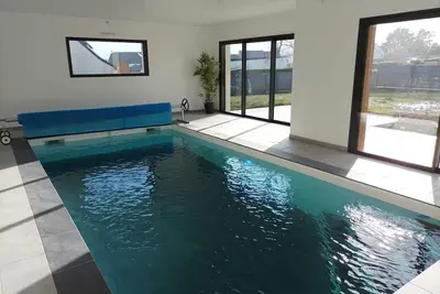 Image de Villa \"Melen\" avec piscine intérieure chauffée à 28° toute l'année