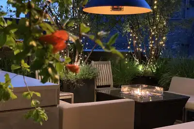 Image de Luxe 3b/3b duplex w/ terrace, Bbq & parking. Near Kings Cross & central London.