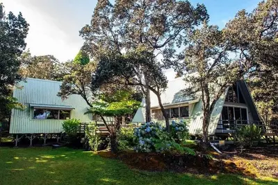 Image de Hale Nene Volcano A-Frame Cottage with Hot Tub