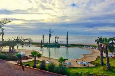 Image de charmante villa au bord de la mer a Aglou plage tiznit