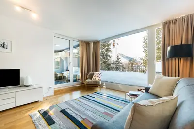 Image de Little Gem, penthouse with a view! 5min from the slopes