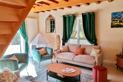 Image de Gîte spacieux, 5mn mer D-Day, jardin privé clos, flipper, borne Arcade, babyfoot