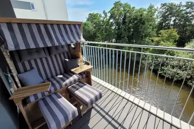 Image de 49. 2. S Waterkant - Modern, high-quality vacation apartment, sauna, large balcony,