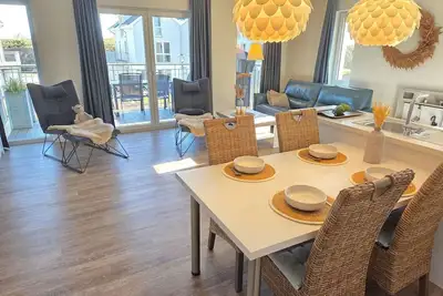 Image de 48. 1. N Waterkant - modern, well-kept vacation apartment, sauna, large balcony,