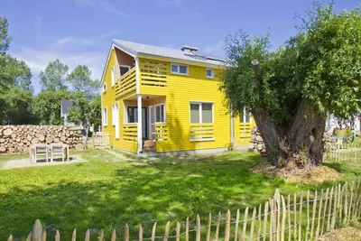 Image de Vacation home Saga - close to the beach, modern house with own sauna, garden, terrace -