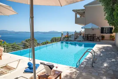 Villa Antoula is a stylish and modern villa for a relaxing vacation.
