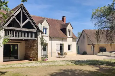Image de Maison de campagne avec piscine chauffée