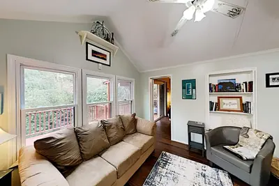 Image de Idyllic Creekside Getaway with Private Waterfall | Near Asheville & Lake Lure