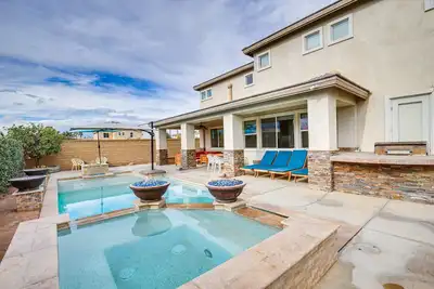 Spacious Indio Home: Pool, Grill, & Fire Pits