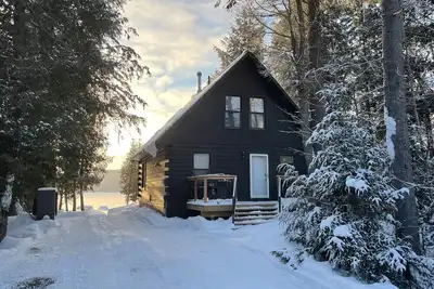 Image de Cozy log cabin with wood-burning sauna