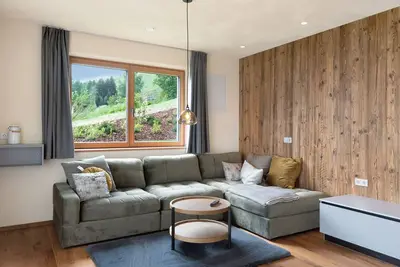 Image de Ferme 'Gipfelglück' avec vue sur les montagnes, terrasse privée et Wi-Fi
